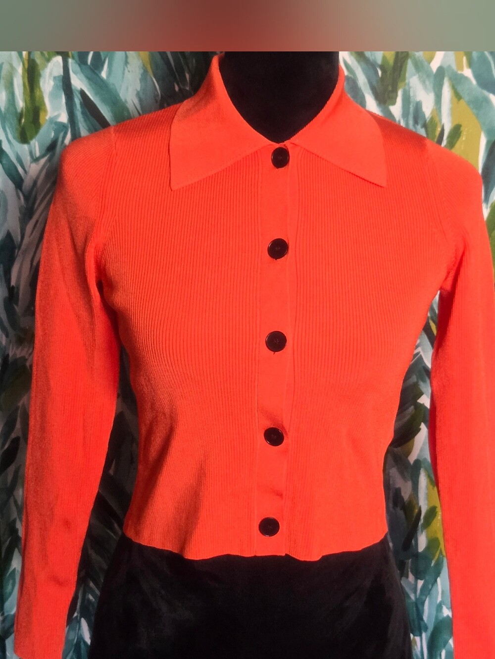 NWT Sandro Francoise Cropped Rib Knit Cardigan - Picture 4 of 13